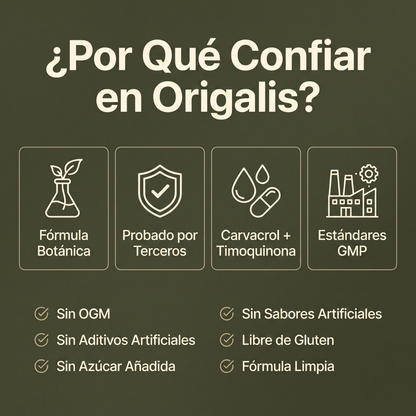 Origalis Aceite de Orégano y Comino Negro