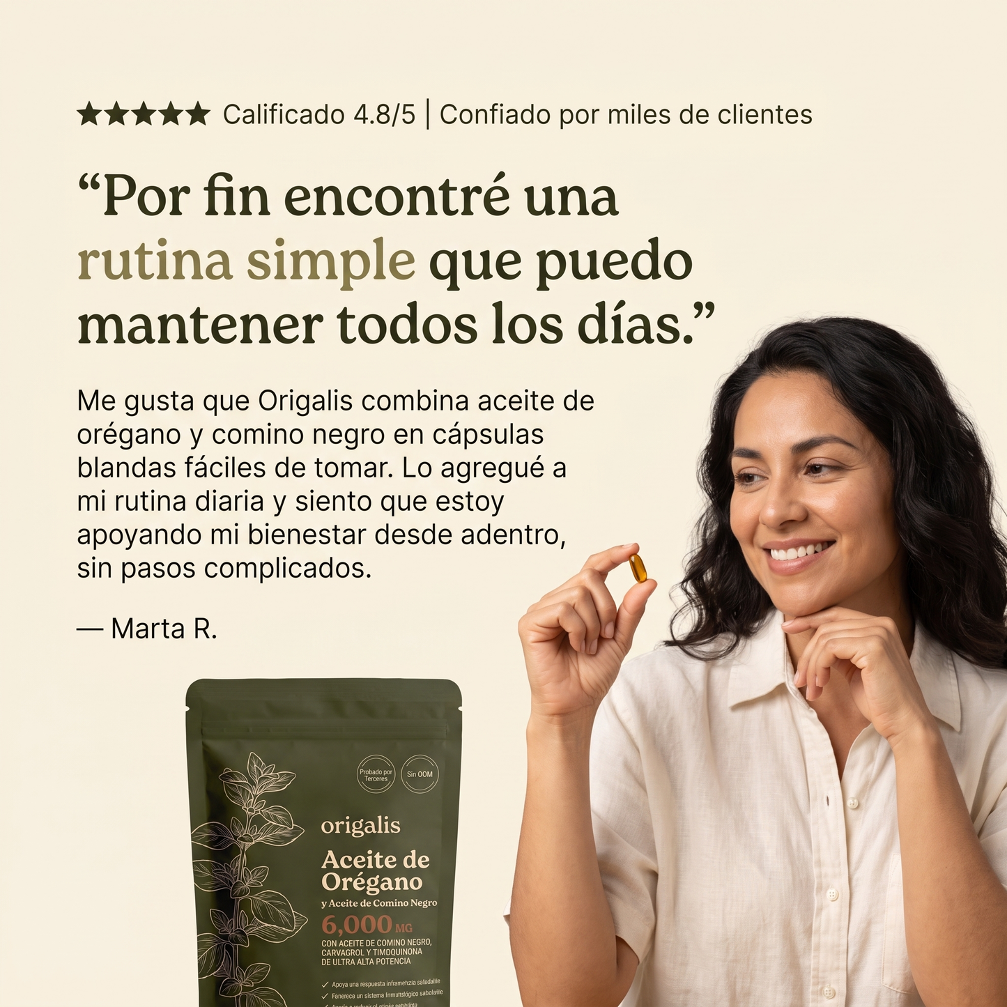 Origalis Aceite de Orégano y Comino Negro